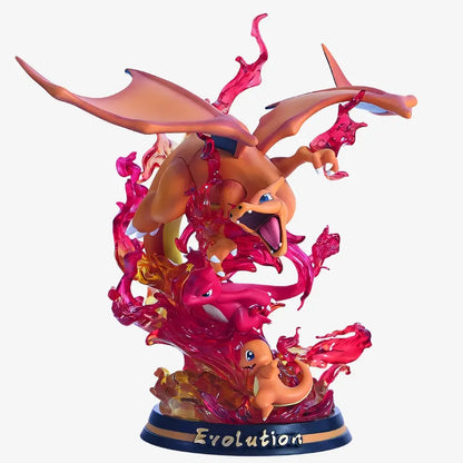 Figurine LED Dracaufeu Evolutions - Pokémon