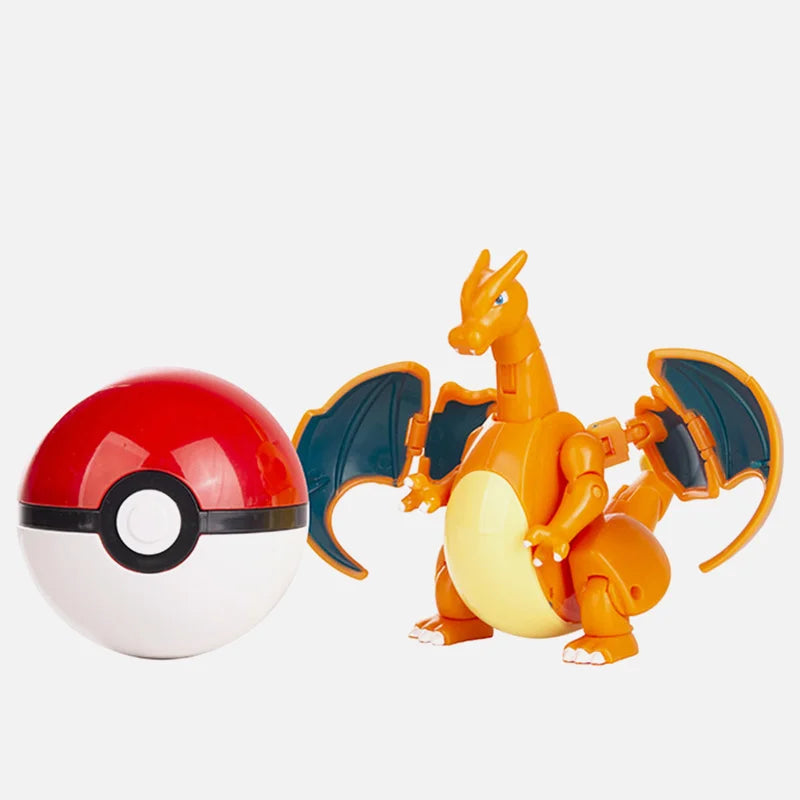 Figurine Pokémon - Dracaufeu Pokéball