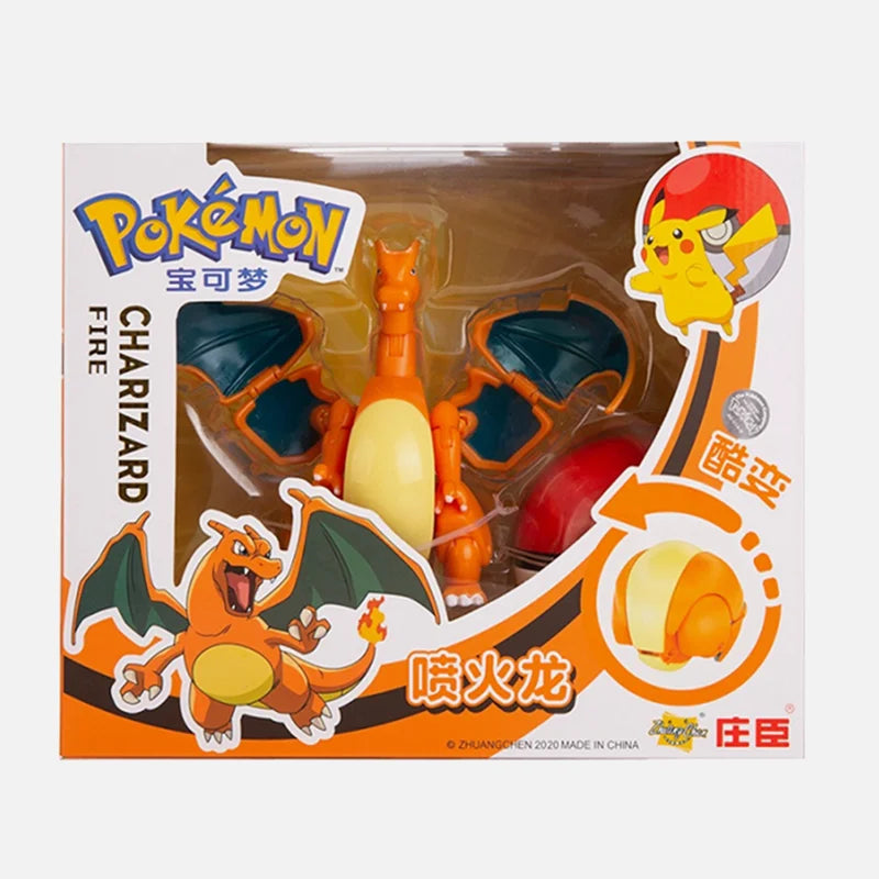 Figurine Pokémon - Dracaufeu Pokéball