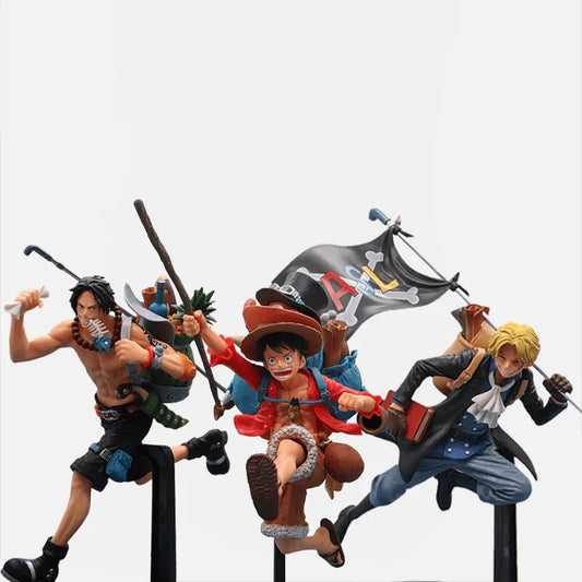 Figurine One Piece - Luffy, Ace & Sabo