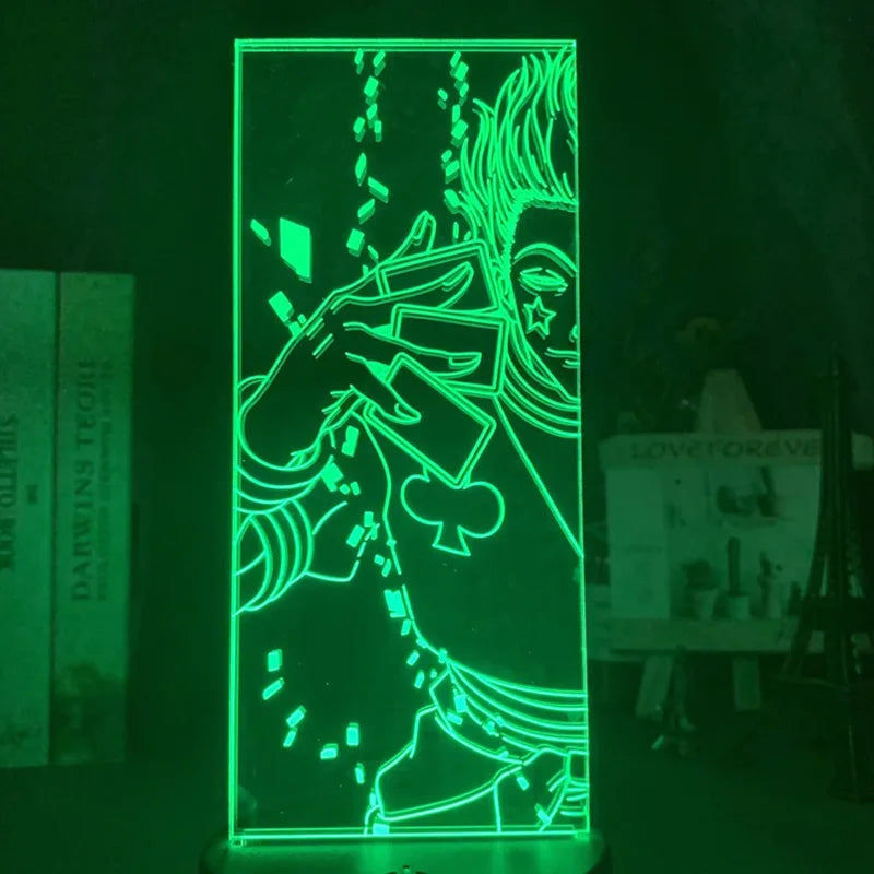 Lampe LED Hunter x Hunter - Hisoka Cartes