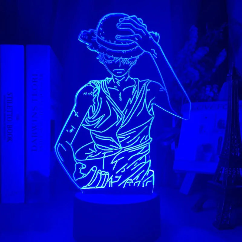 Lampe LED One Piece - Monkey D. Luffy