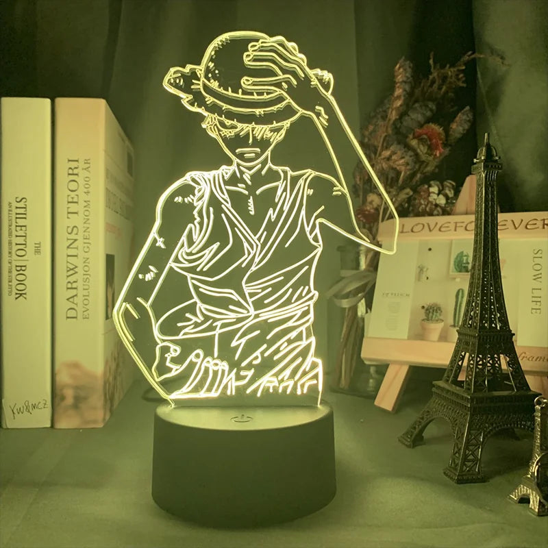 Lampe LED One Piece - Monkey D. Luffy