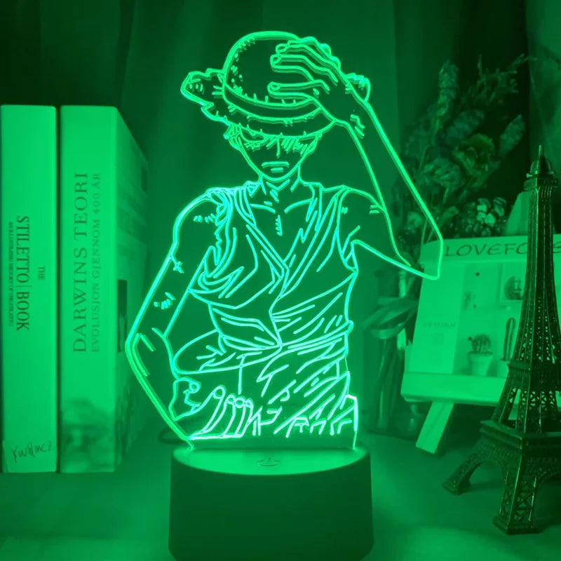 Lampe LED One Piece - Monkey D. Luffy