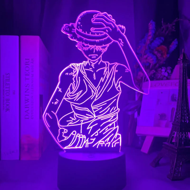 Lampe LED One Piece - Monkey D. Luffy