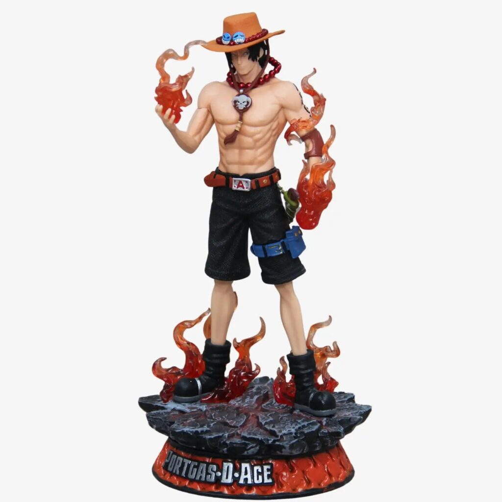 fgurine ace poings ardent one piece 1